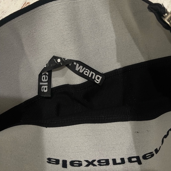 Alexander Wang Black Mini Skirt with Zipper Detail - Picture 7 of 8